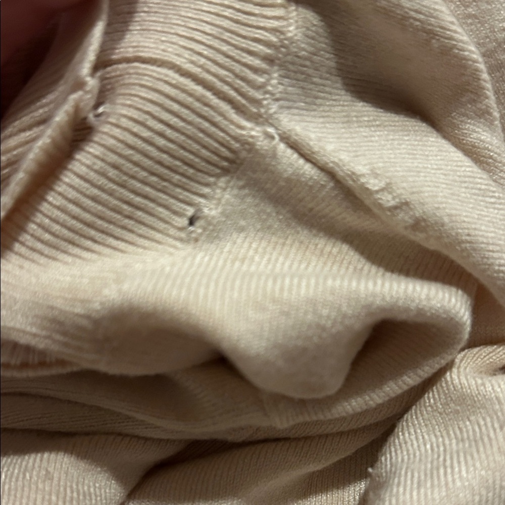 Zara Cream Turtleneck Sweater - Picture 8 of 9
